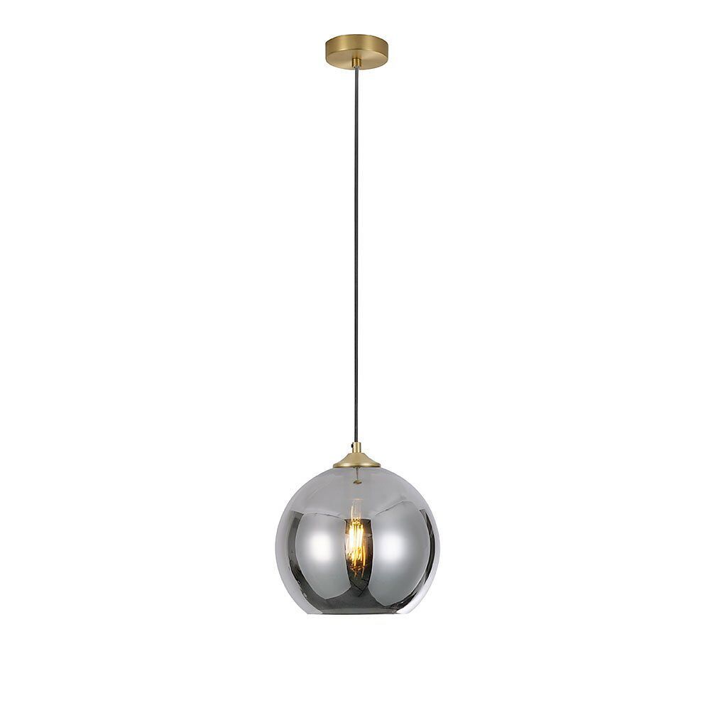 ARTDELIGHT CAROLA Aufhängung - Goldfarbig, Schwarz / H: 150.0 cm x D: 10.0 cm