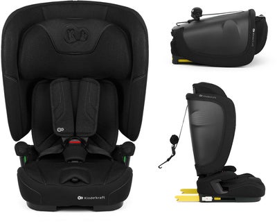 Kinderkraft FIX2GO i-Size Bilstol, Black