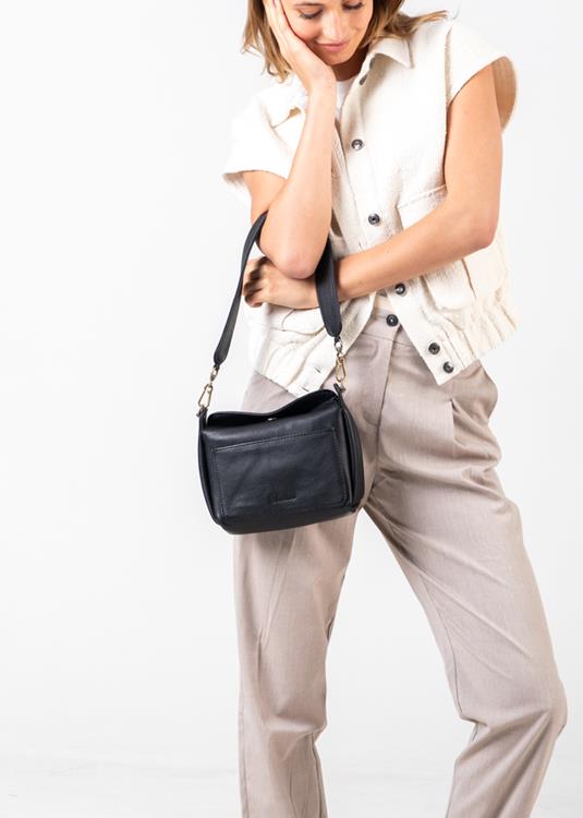 Chabo Lucy Small Shoulder Bag Black
