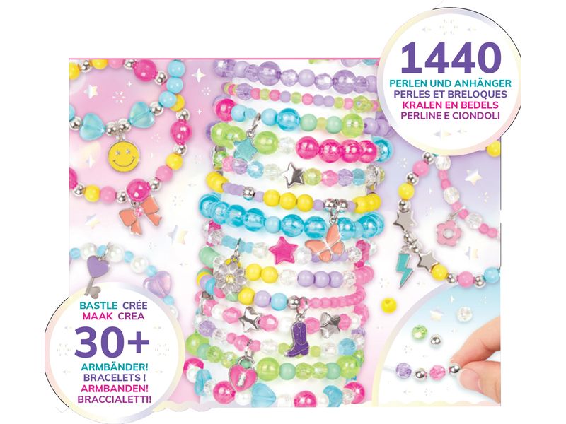make it real Bastelset DIY Glamour-Schmuckset Perlenset