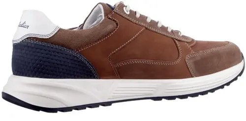 Australian 15.1686.01-T30 Discover  maat 47 veterschoen cognac combi Calandschoen