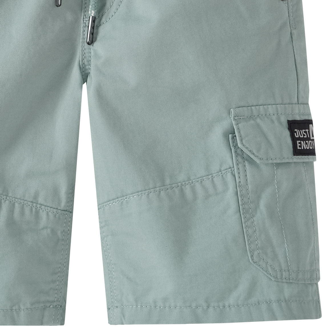 Topolino Jungen Cargo-Shorts mit elastischem EInsatz türkis