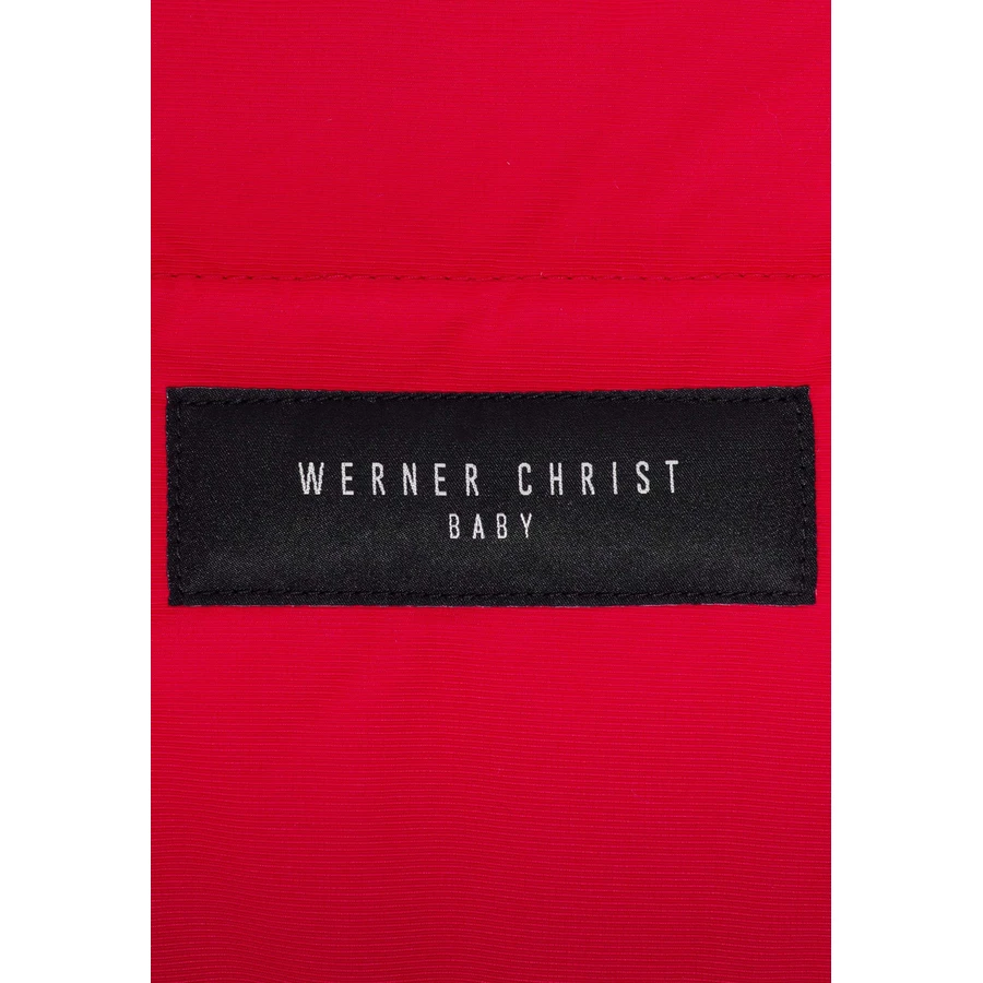 Werner Christ Baby Fußsack AROSA chili red