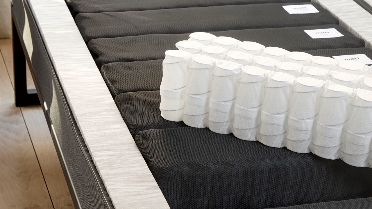 Aanpasbaar Matt Sleeps Hybrid Pro matras