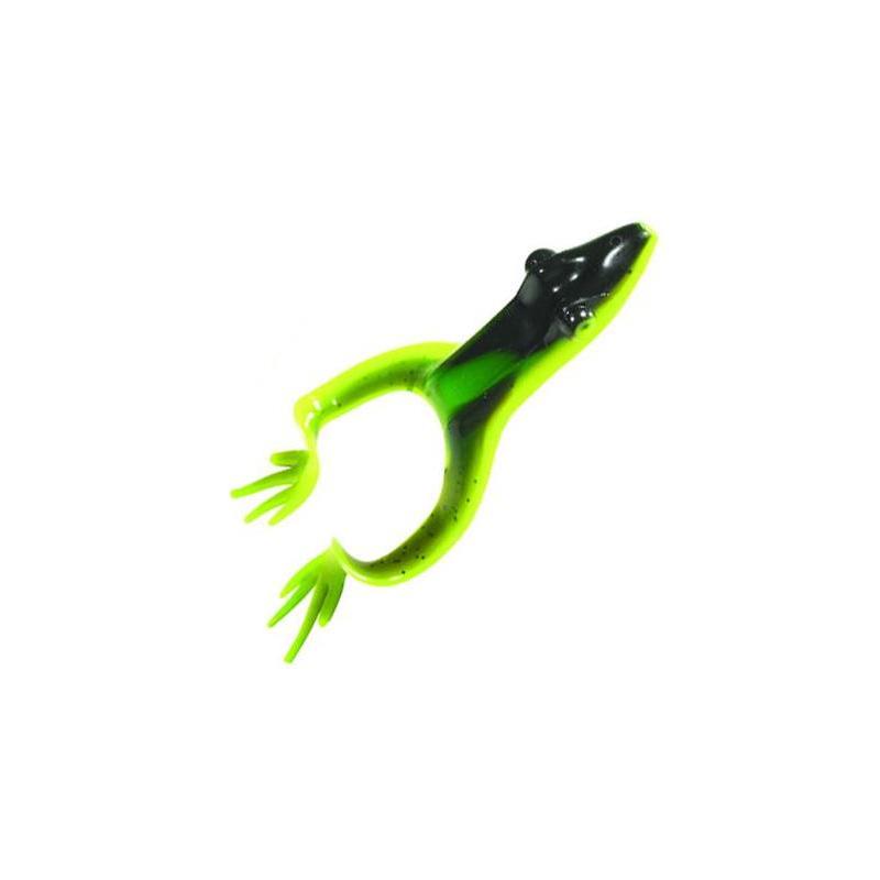 Leurre Souple Mister Twister Grenouille Chartreuse/Vert - 10Cm