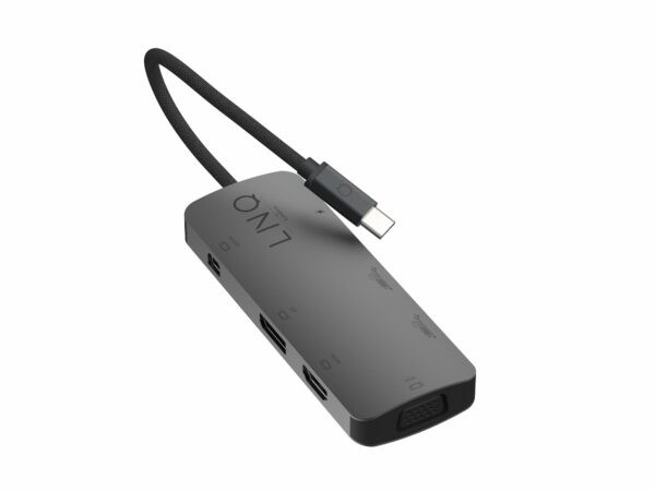 LINQ - 7in1 USB-C HDMI Adapter Triple Display MST