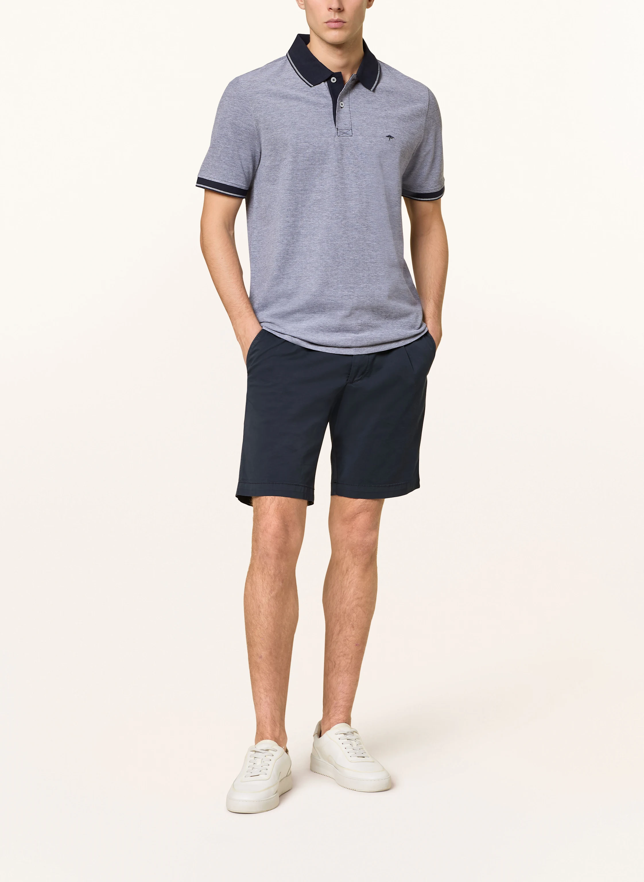 FYNCH-HATTON Piqué-Poloshirt