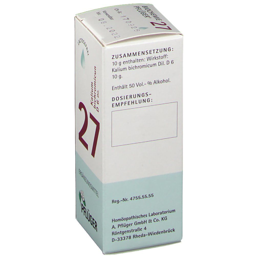 Biochemie Pflüger® 27 Kalium bichromicum D6