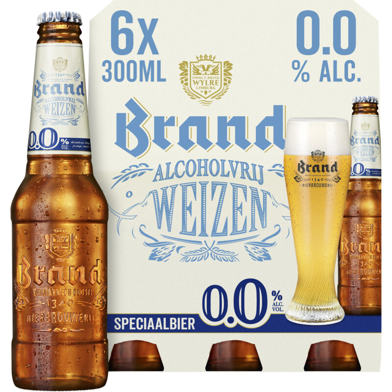 Brand Weizen 0.0 6-pack