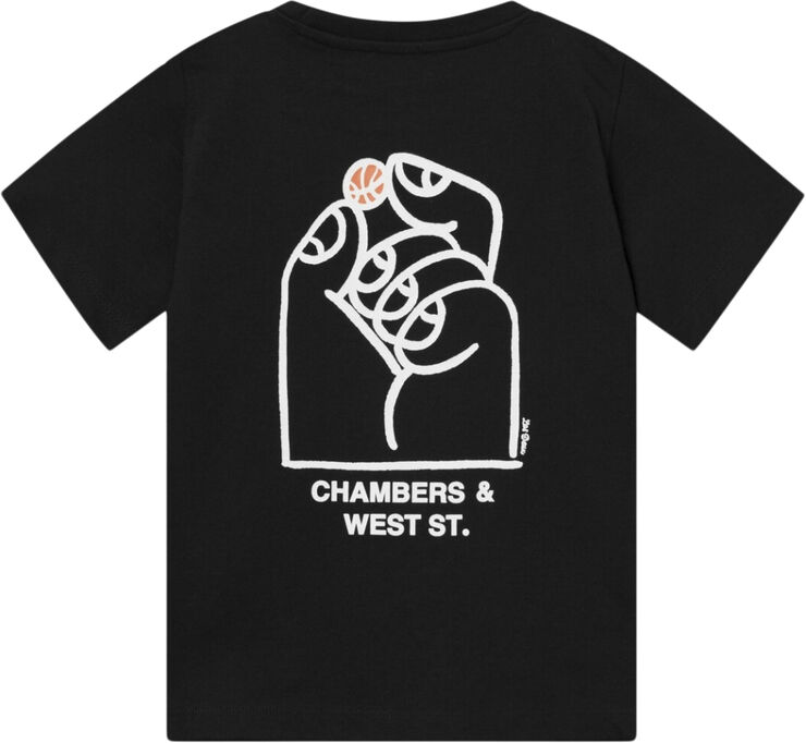 Les Deux Washington T-Shirt Kids Black/light ivory