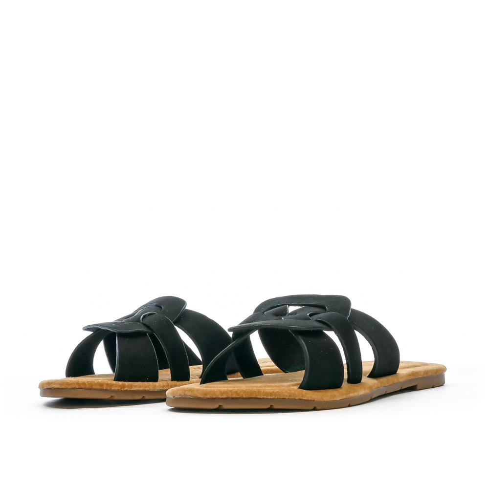Chattawak Claquettes Noires Femme Chattawak Pace