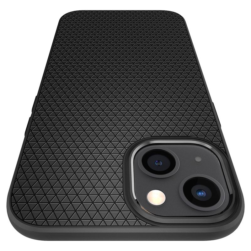 iPhone 13 Liquid Air Case Gummi Hülle (ACS03519) - Schwarz (Matt)
