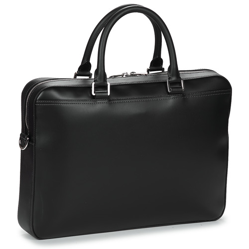 Tommy Hilfiger - TH SPW LEATHER COMPUTER BAG Negro