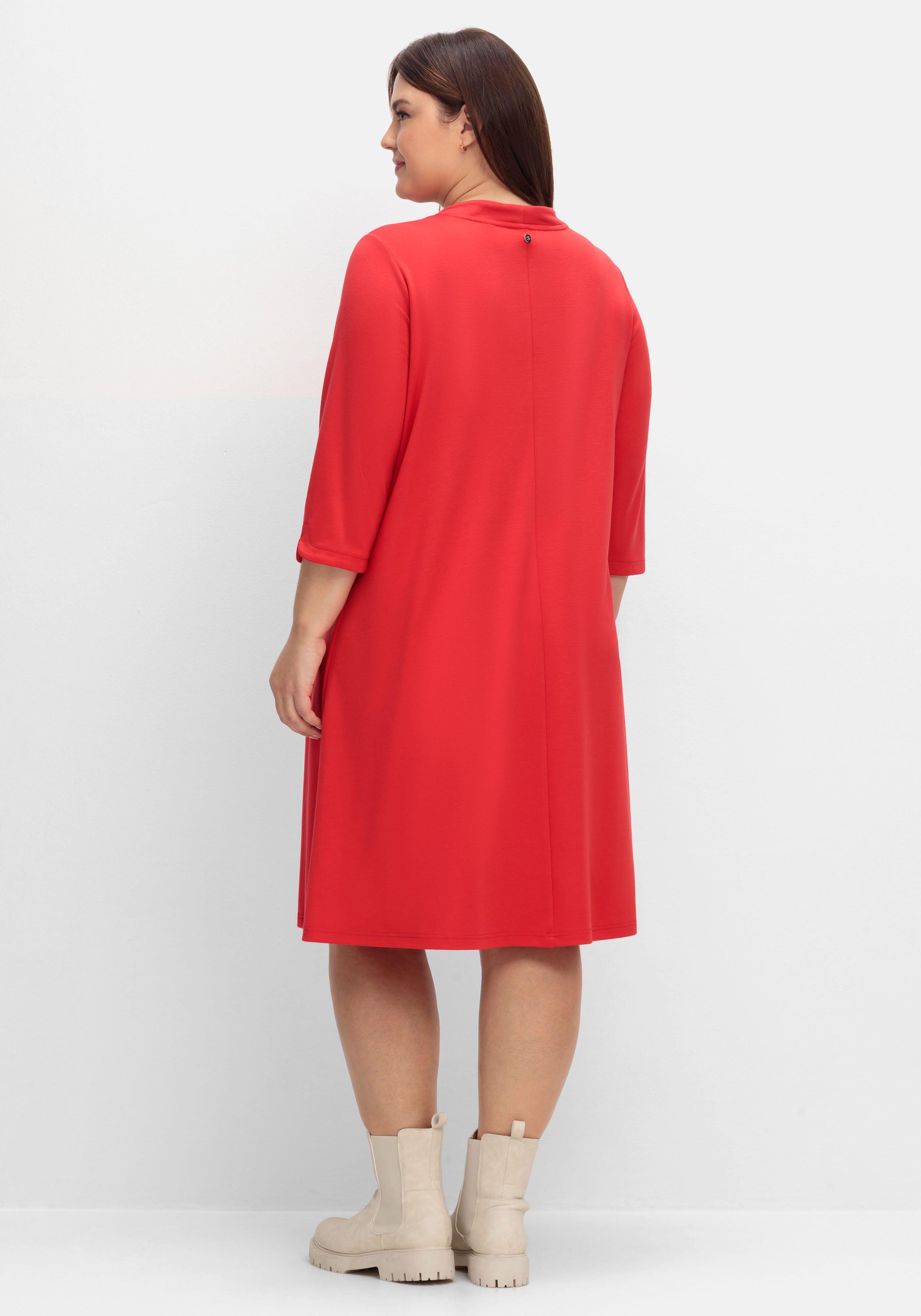 Shirtkleid in A-Linie, mit Taschen