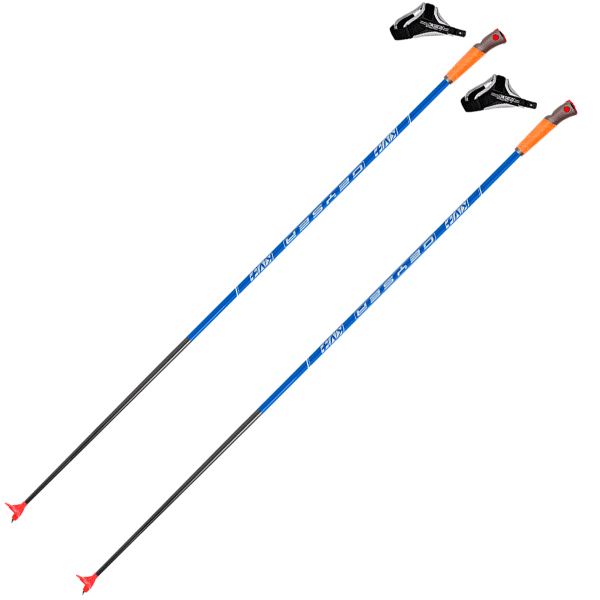 Bâton ski de fond KV+ GEYSER 60% CARBON BLUE