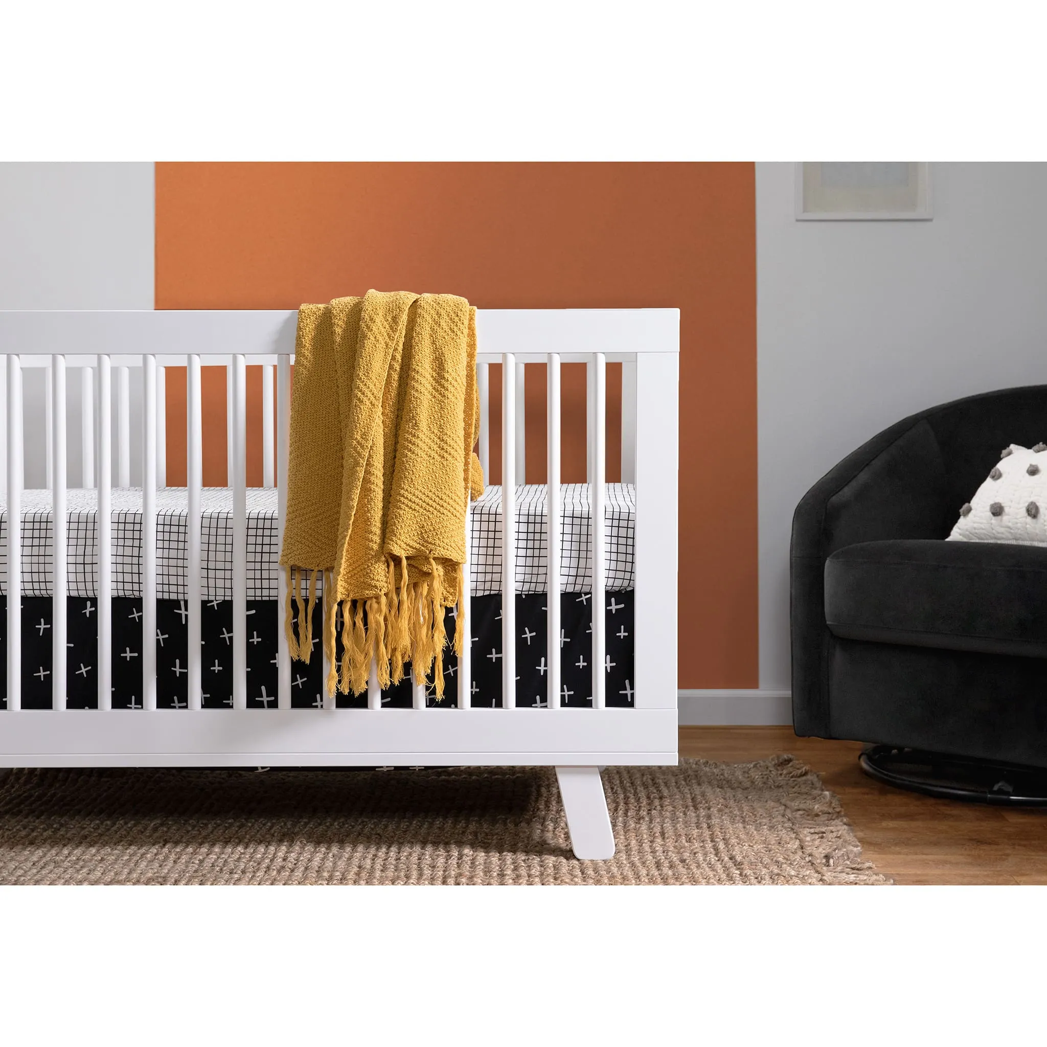 Babyletto Couchette Convertible 3 en 1 Hudson - Blanc