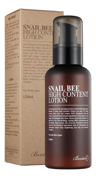 Benton Snail Bee High Content Lotion - 120 ml.