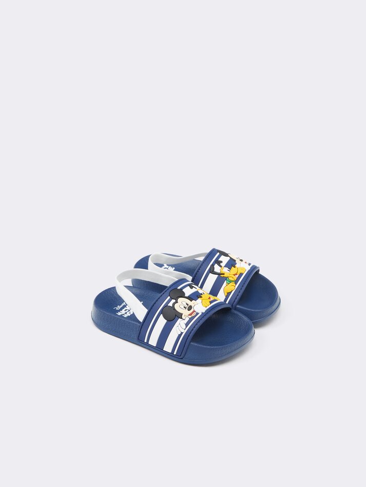 Chinelo de banheiro MICKE© &™PLUTO ©DS - Azul Marinho