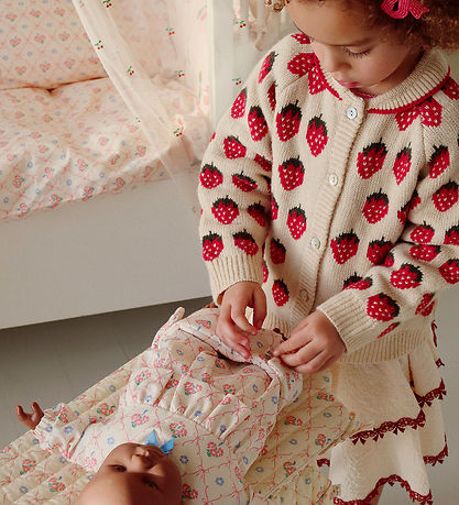 Konges Sløjd Cardigan - Strik - Uld - Belou - Strawberry