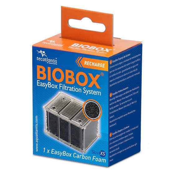 Easybox charbon xs : plastique charbon l. 5,5 x l. 4 x h. 7 cm