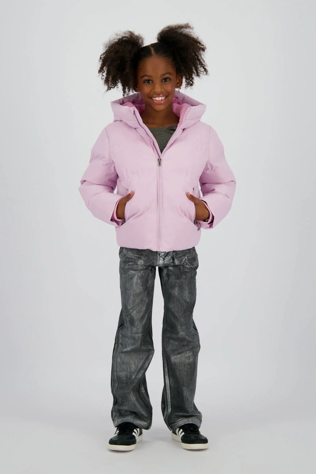 Vingino gewatteerde jas roze