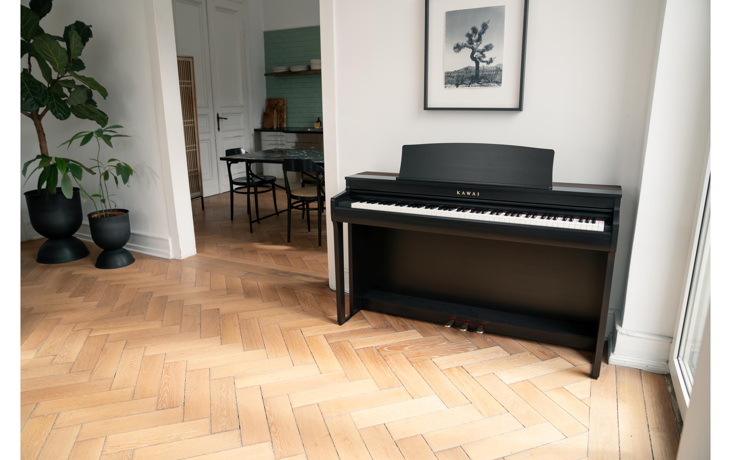 E-Piano CN-301 – Rosenholz<br>Digitalpiano mit Bluetooth-MIDI-Konnektivität, USB-Audiofunktionen und Unterstützung für die neuesten Apps