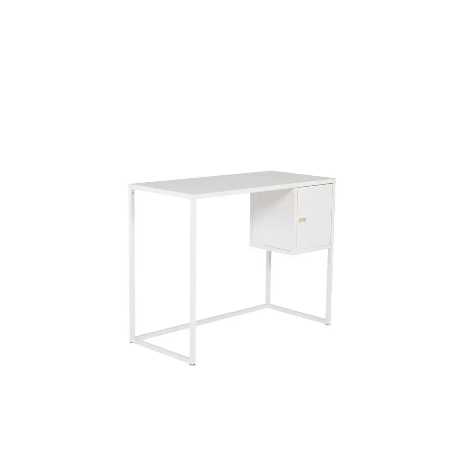 Bureau - Wit Metaal - 95x45x75cm - Bakal