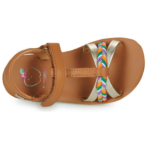 Shoo Pom - GOA SALOME - Marron / Doré / Violet