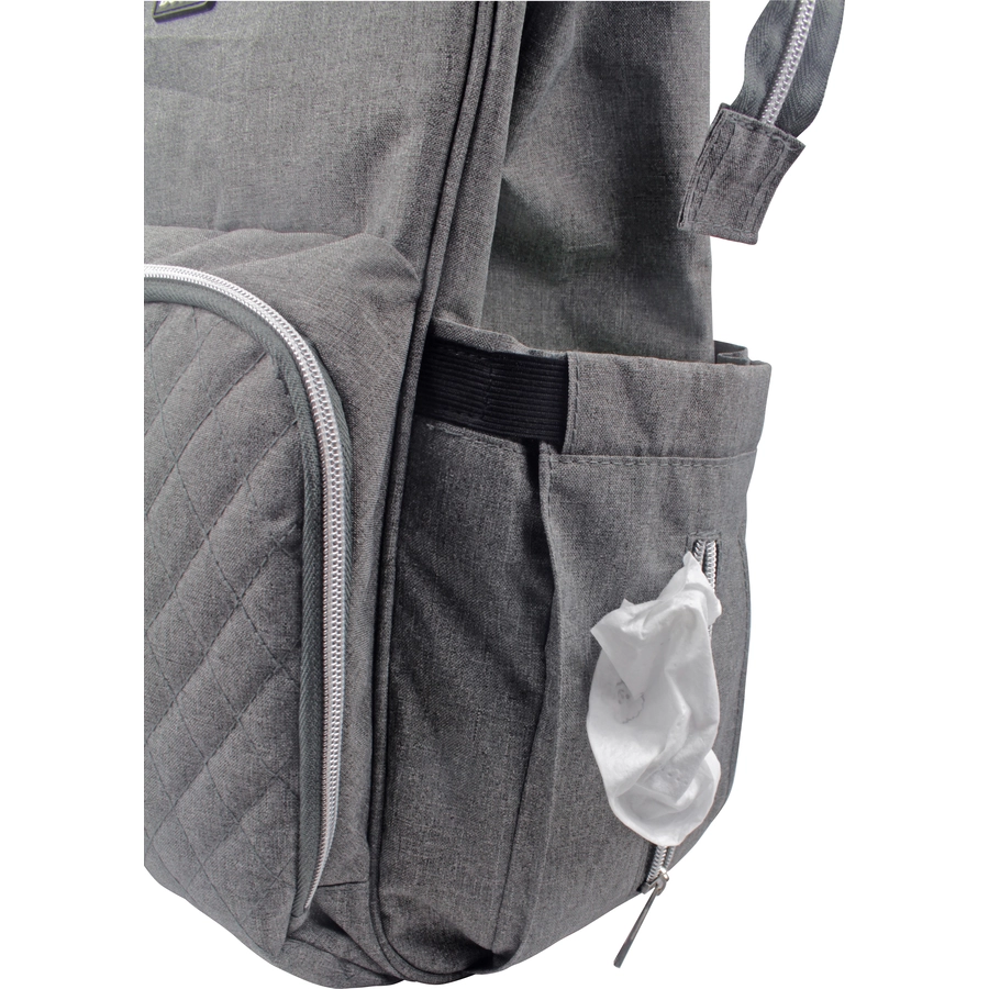 DOOKY Wickelrucksack Large Grey melange
