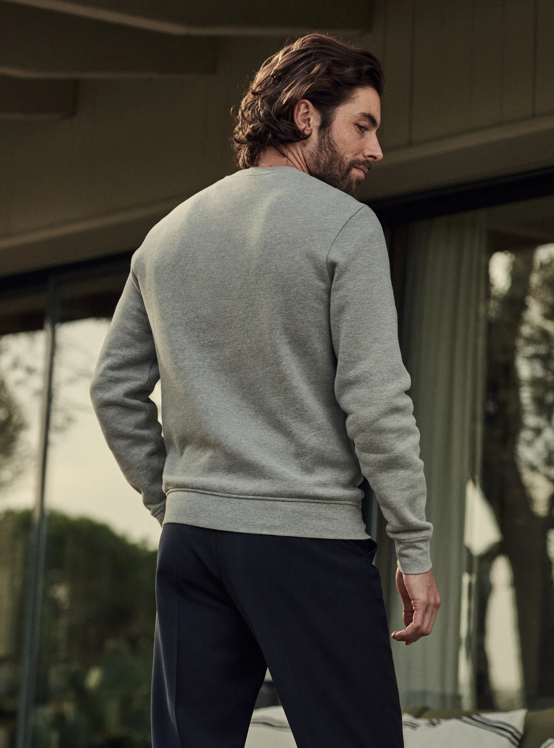 Sweat Legend Gris et Bleu Naval