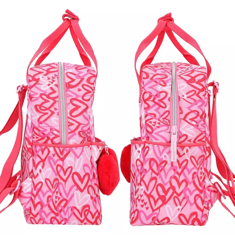 Depesche Rucksack One Love TOPModel 12 x 20 x 27 cm pink