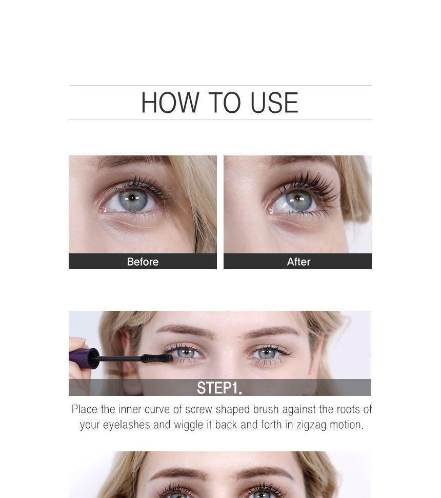 MIZON - Collageen Krul Fix Mascara