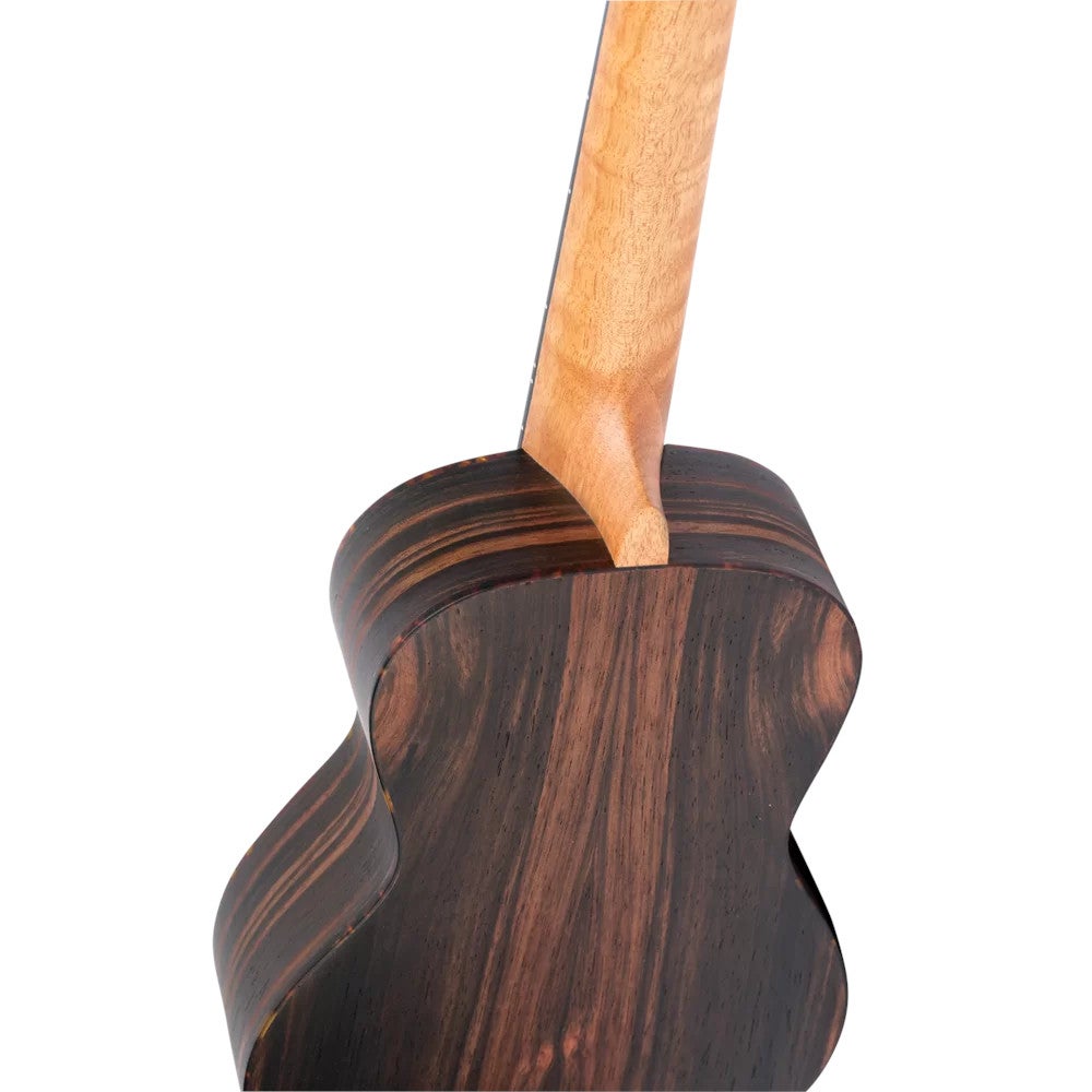 Ortega RUEB-CC-L Timber Series Natural linkshandige concert ukelele met gigbag