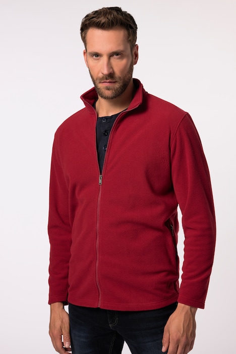JP 1880 Fleecejacke, Outdoor, Stehkragen, Zipp-Pockets, bis 8 XL