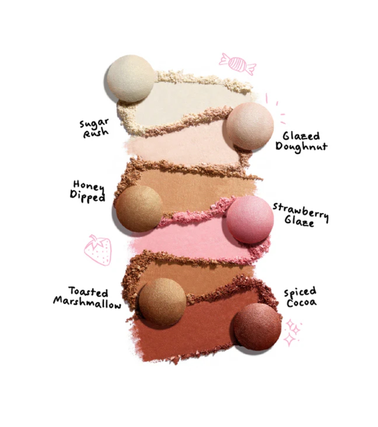 Trouble Maker - Marcador de texto Buttered Up Baked - Glazed Doughnut Light Pink