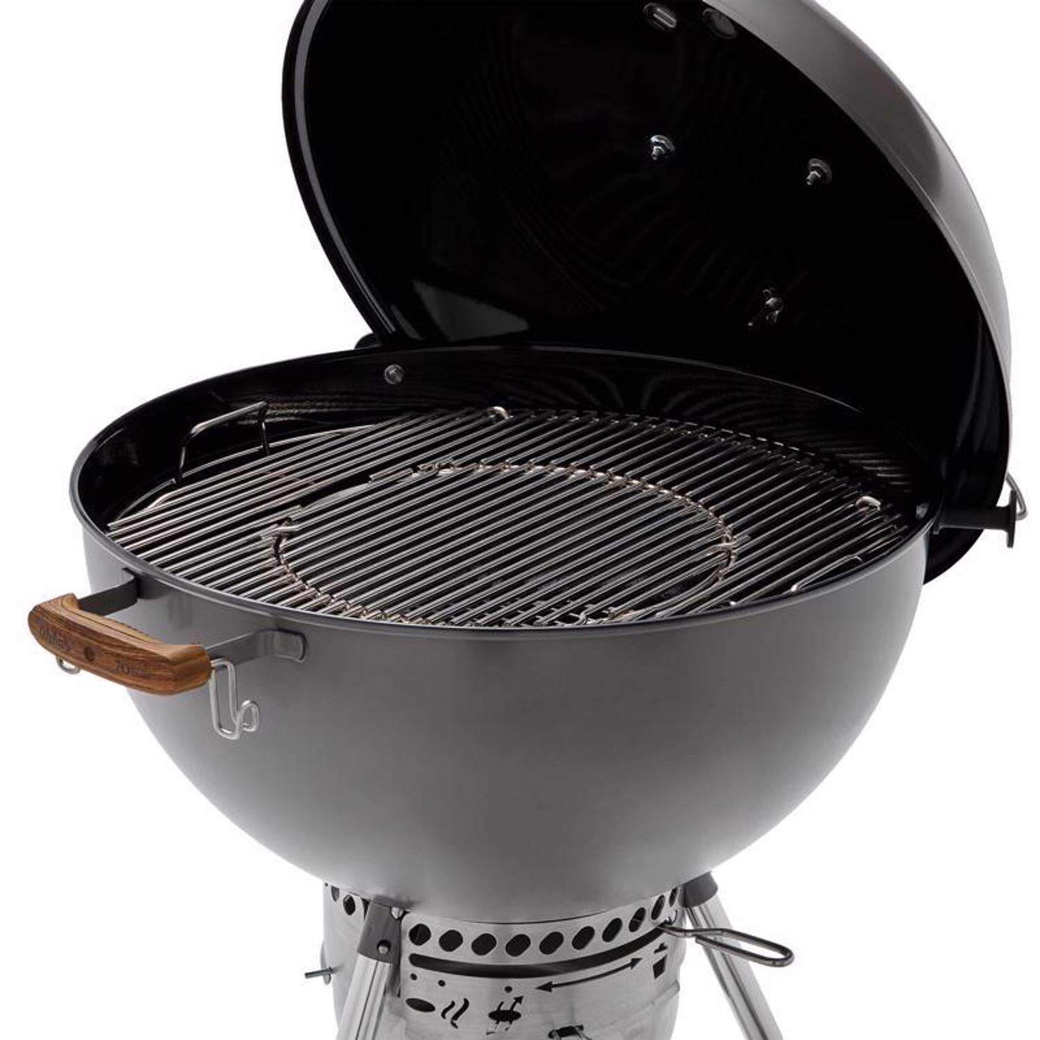 Churrasqueira a carvão Weber Kettle de 22 polegadas, cor cinza Hollywood