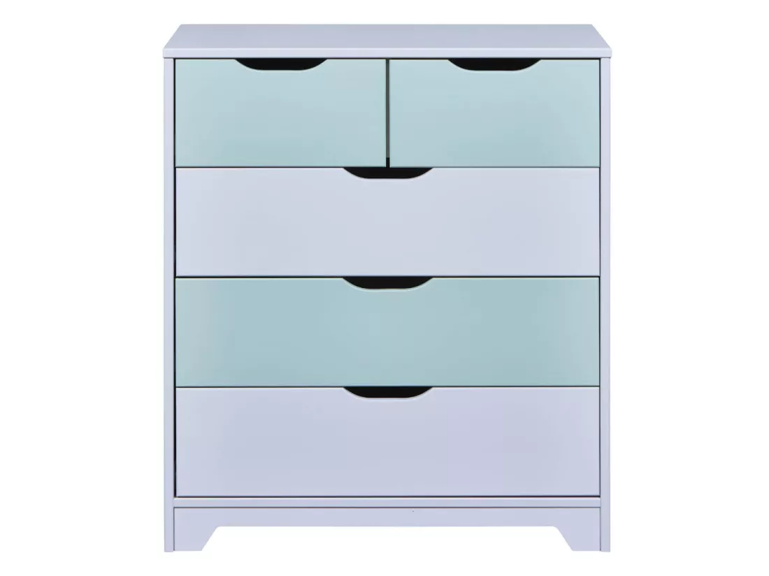 Commode Enfant 5 Tiroirs 