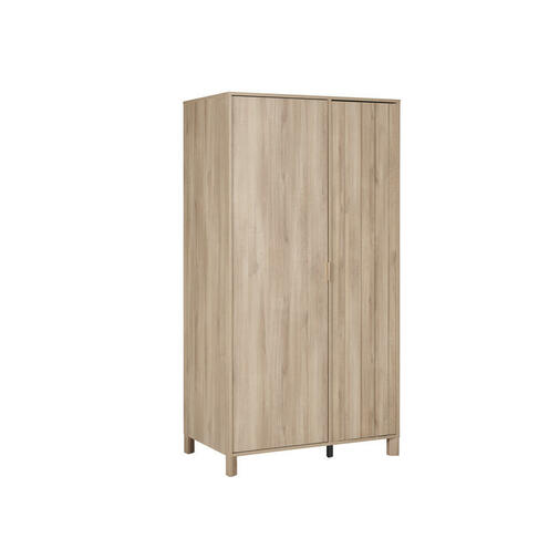 Armoire 2 portes CALYPSO Chêne du bocage - GALIPETTE