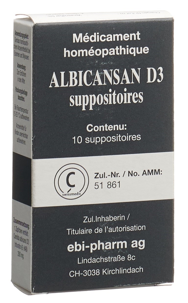 ALBICANSAN Supp 3 D 10 Stk