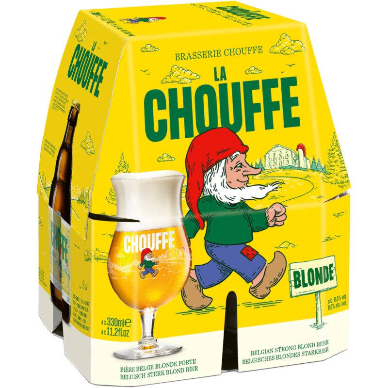La Chouffe Blond 4-pack