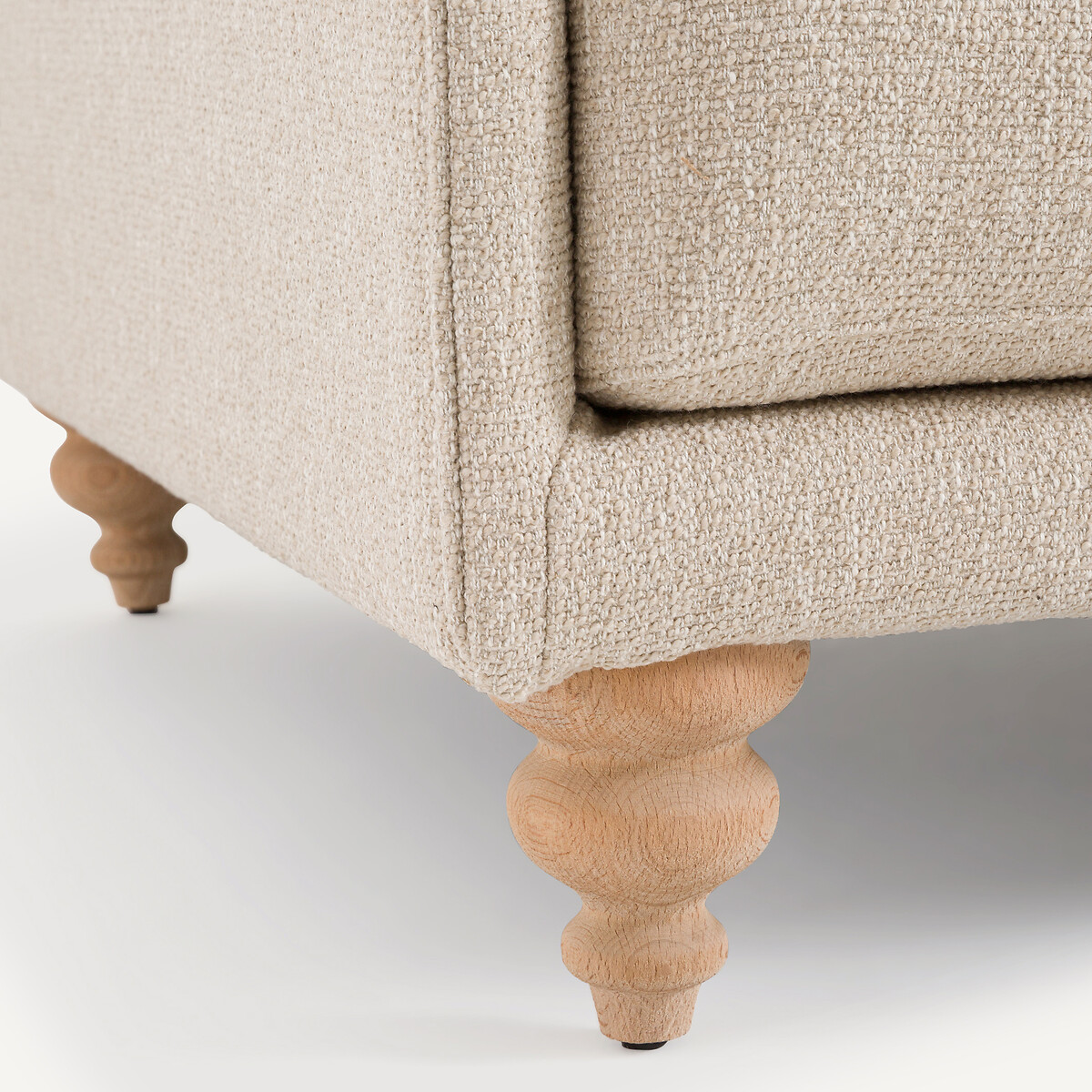 AM.PM<br>Sofá de canto em bouclette, Lazare