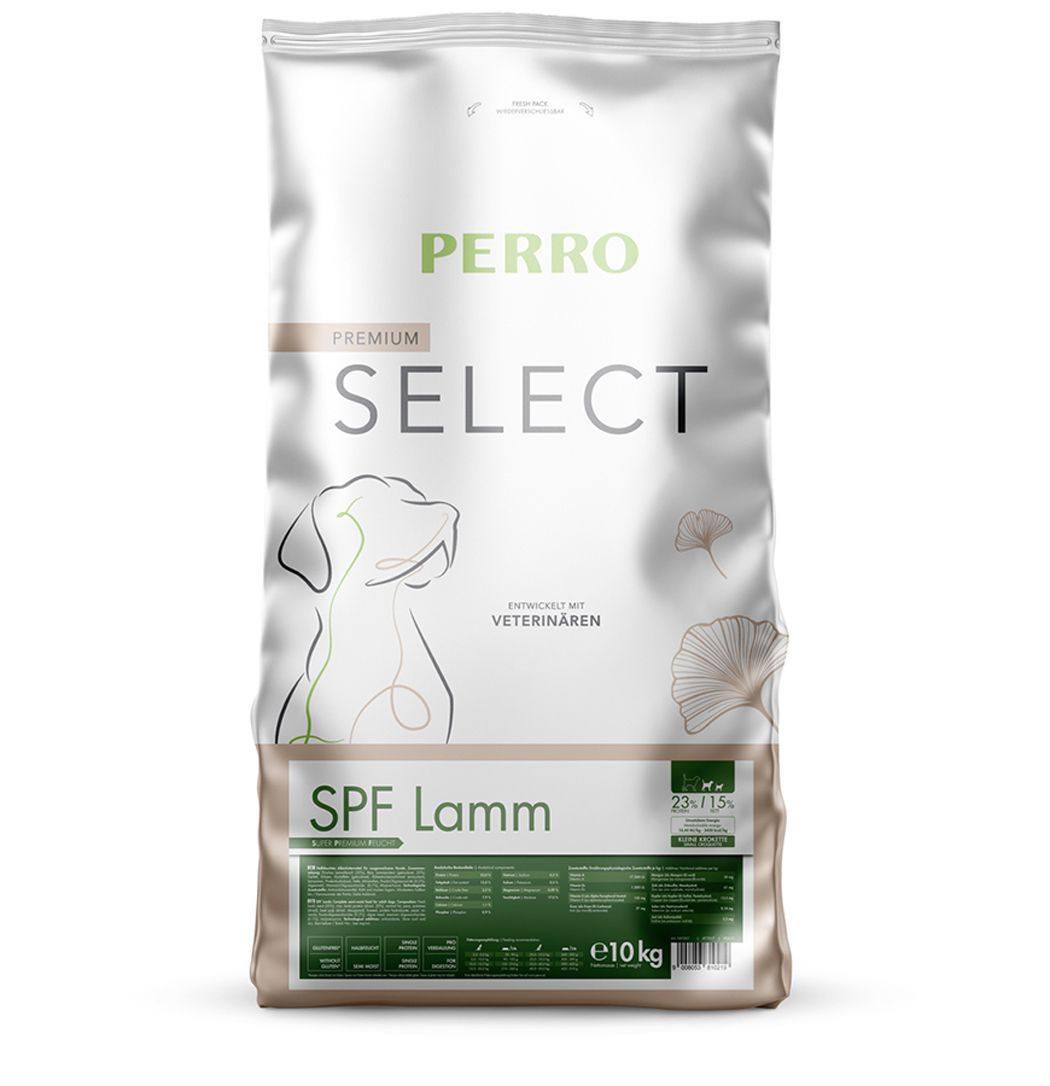 PERRO Select SPF Lamm - kleine Rassen