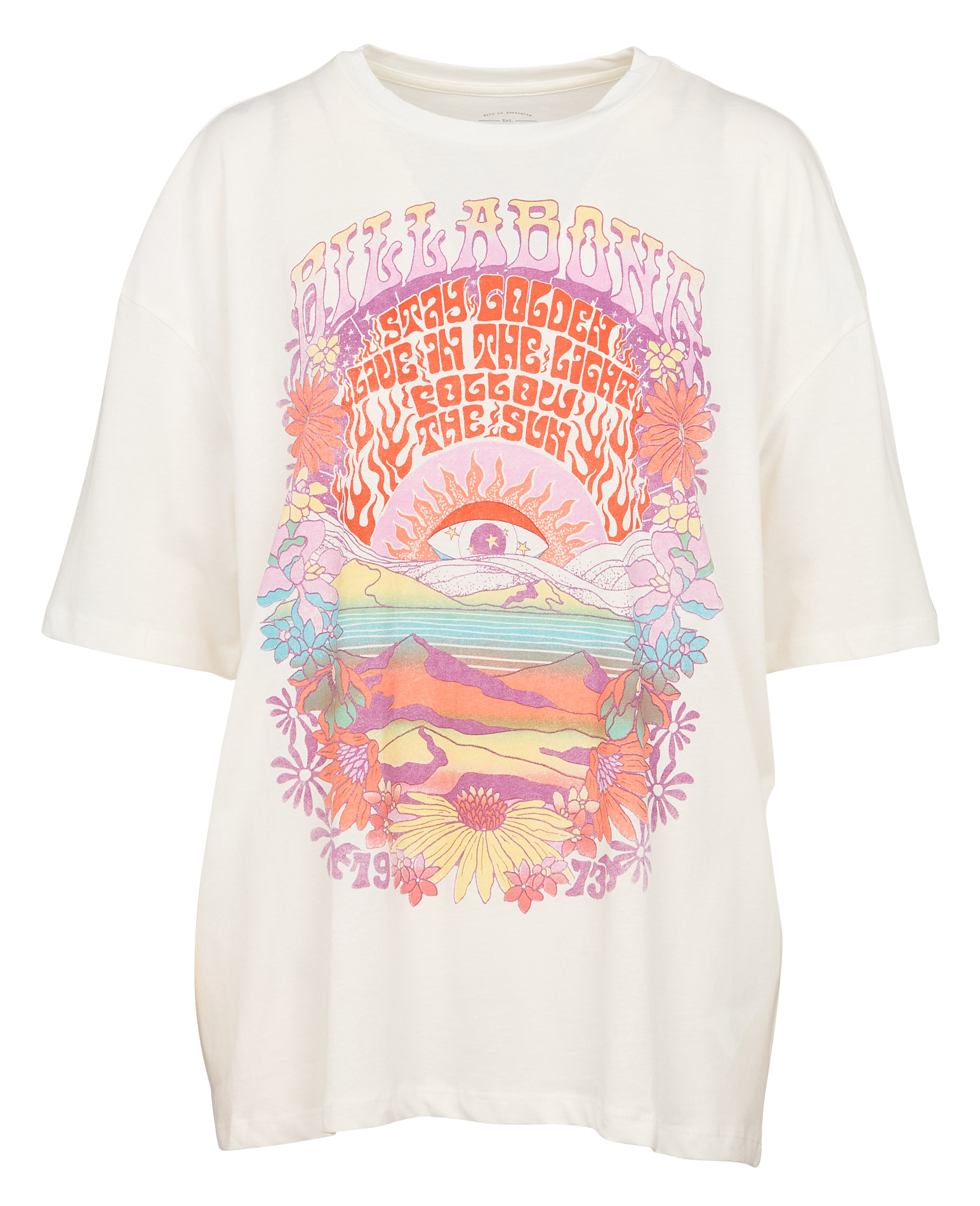 GOLDEN CHILD - Tee-shirt col rond en coton | Blanc