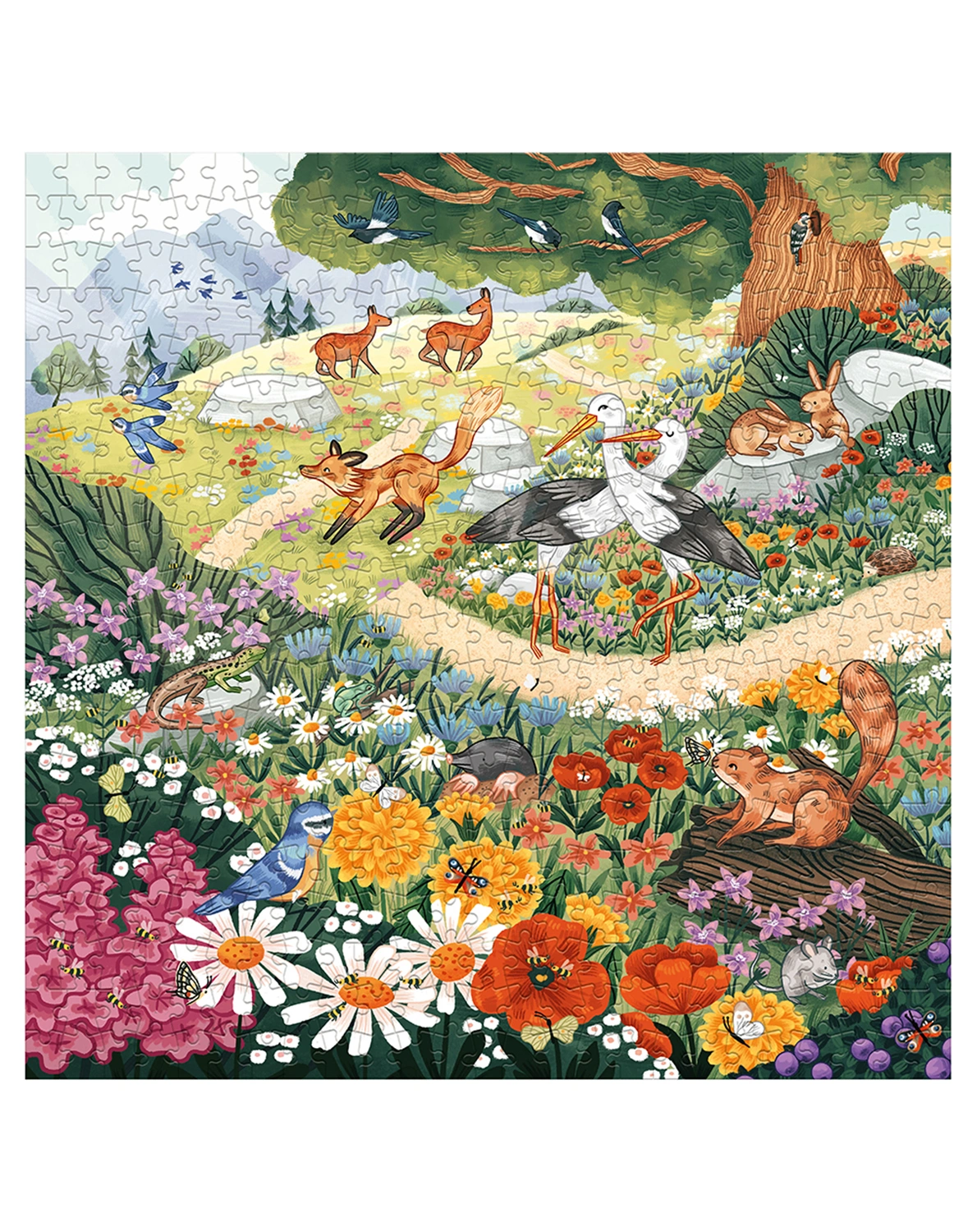 Puzzle MY FAMILY PUZZLE – FLOWERS 500-teilig