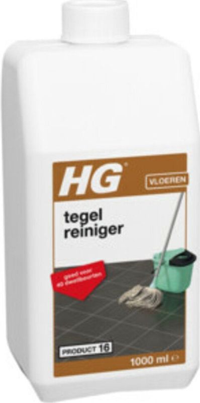 6x HG Tegelreiniger Quick 1 liter