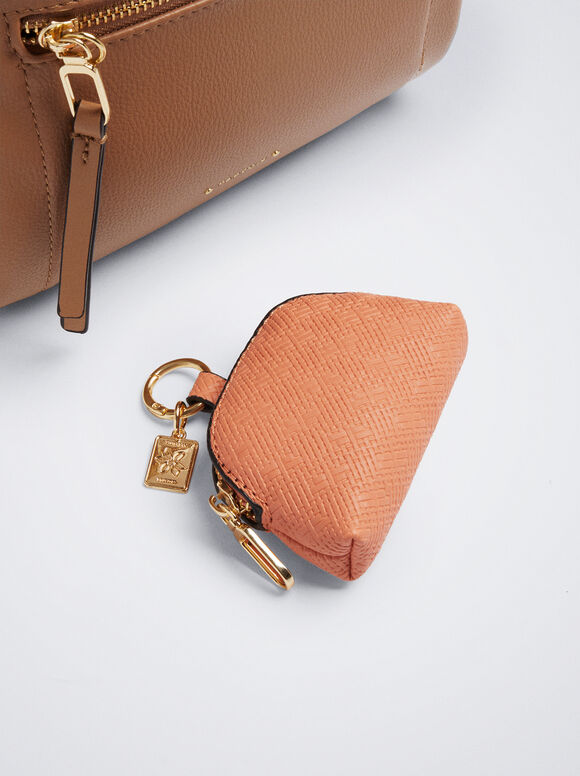 Mochila Patchwork Colgante - Camel