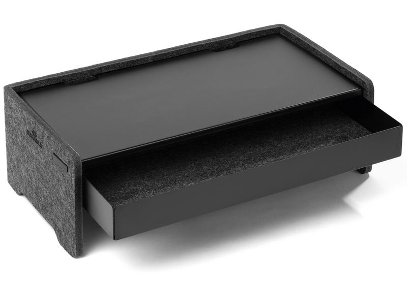 DURABLE Monitor Erhöhung EFFECT PET-Filz Grau Monitorständer
