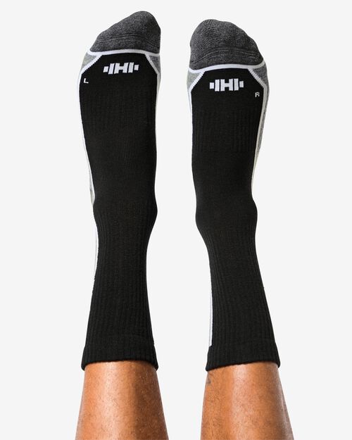 chaussettes de randonnée - 2 paires noir