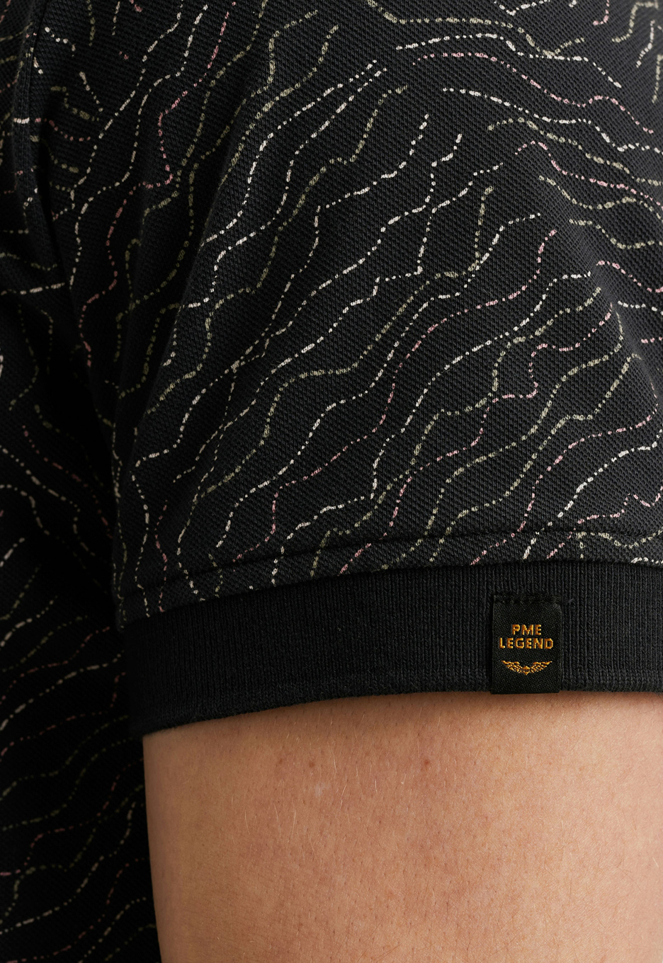 PME Legend All-over Piqué Polo