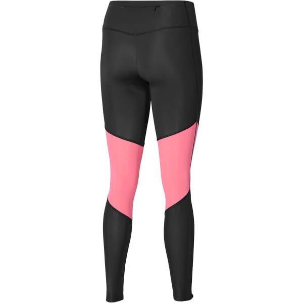 Cuissard running MIZUNO CORE IMPULSE LONG TIGHT W BLACK/SANGRIA SUNSET
